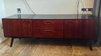 Dutchbone Juju dressoir tv kast vintage retro notenhout, Huis en Inrichting, Kasten | Dressoirs, Ophalen of Verzenden, Zo goed als nieuw
