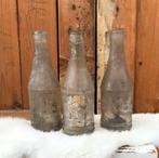 Chocomel flesjes horeca retourfles glas oud model SET PRIJS, Ophalen of Verzenden