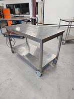 RVS Werktafel op Wielen - Ideaal voor Horeca!, Ophalen