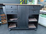Rolkast, kookeiland,, Huis en Inrichting, Kasten | Roldeurkasten en Archiefkasten, Ophalen, Zo goed als nieuw