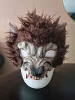 Weerwolf masker Halloween of Carnaval, Ophalen of Verzenden, Zo goed als nieuw, Halloween, Accessoires