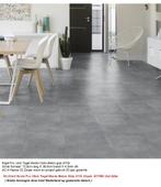 85,35m2 Grote Pvc Click Tegel Monte Beton Grijs 43pak :€1190, 75 m² of meer, Nieuw, Ophalen of Verzenden, Grijs
