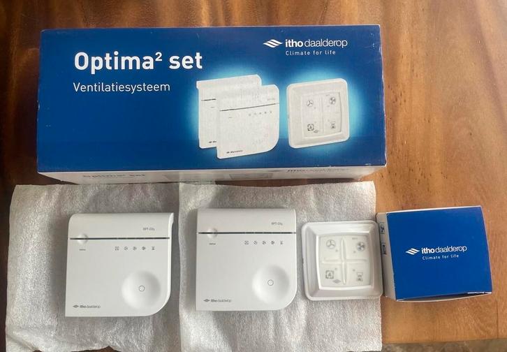 Nieuw in doos! Itho Daalderop Optima2 set ventilatiesysteem, Doe-het-zelf en Verbouw, Ventilatie en Afzuiging, Nieuw, Ophalen of Verzenden
