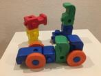 Tupperware speelgoed , vintage blokken, Magic cubes 27062025, Ophalen, Zo goed als nieuw, Knutselen