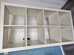 Kallax ikea kast, wit, Ophalen of Verzenden, Gebruikt