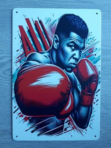 Mohammed Ali 20x30 cm Reclamebord  beschikbaar voor biedingen