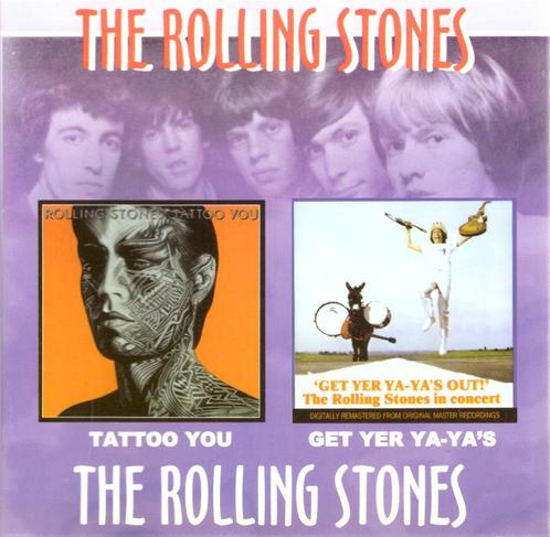 The Rolling Stones CD Tattoo You / Get Yer Ya-Ya's Out, Cd's en Dvd's, Cd's | Rock, Zo goed als nieuw, Overige genres, Verzenden