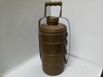 Antieke koperen food container / Indische lunchbox, Ophalen of Verzenden, Koper