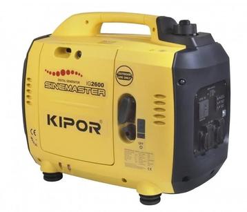 Kipor aggregaat benzine - 230V beschikbaar voor biedingen