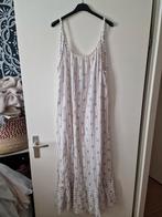 Nieuw Zomerjurkje Bloemen Maat 46, Beige, Maat 42/44 (L), Nieuw, Ophalen of Verzenden
