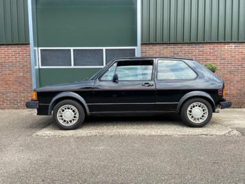 Volkswagen Golf Rabbit GTI MK1 1983 zwart 3 deurs orig. lak beschikbaar voor biedingen