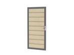 Schuttingdeur Tuinpoort Tuindeur  93x 181 cm NIEUW, Ophalen, Minder dan 100 cm, Draaipoort, 150 tot 200 cm