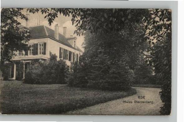 Ede Huze Sterrenberg st 1927  Nauta 13775, Verzamelen, Ansichtkaarten | Nederland, Gelopen, Gelderland, 1920 tot 1940, Verzenden