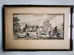 "Het dorp Offel" kopergravure, Antiek en Kunst, Ophalen of Verzenden