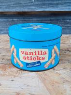 Vintage blik vanilla sticks, Verzamelen, Blikken, Ophalen of Verzenden, Gebruikt, Koek(jes), Overige merken