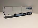 WSI  REEFER TRAILER  3 AXLE  SNEEPELS TRANSPORT   NEW NEW, Hobby en Vrije tijd, Modelauto's | 1:50, Ophalen of Verzenden, Nieuw