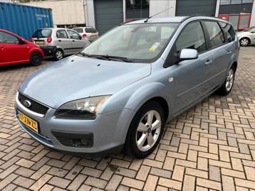 Ford Focus 1.8 92KW Wagon 2007 Blauw Airco beschikbaar voor biedingen