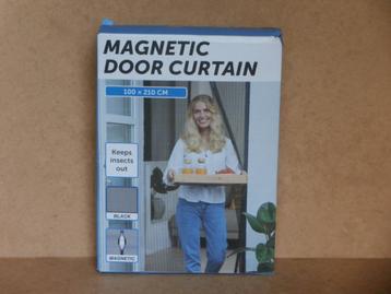 Magnetisch deur gordijn magneten Magnetic door curtain zwart beschikbaar voor biedingen
