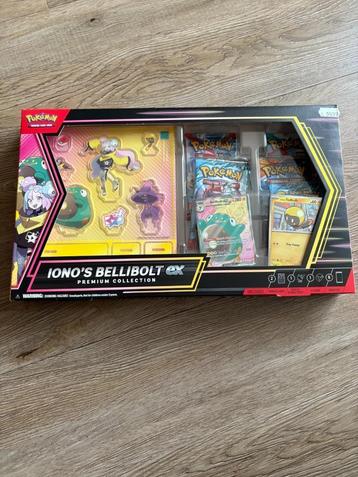 Nieuw Pokemon Iono,s Bellibolt ex premium collection beschikbaar voor biedingen