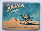 Araks Tchamkerten & Co Geneve Egyptiennes Cigarettes blik, Verzamelen, Blikken, Ophalen of Verzenden, Zo goed als nieuw, Overige