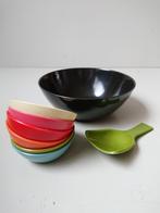 Jaren 60/70 Vintage Pindaset Schaaltjes incl schepje, Verzenden, Huis en Inrichting