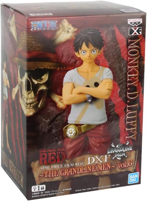 One Piece  - The Grandline Men (vol. 6) - Monkey D. Luffy, Verzamelen, Poppetjes en Figuurtjes, Nieuw, Ophalen of Verzenden