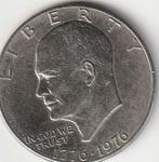 Herdenkingsmunt.  Eisenhower munt 1 dollar. 1776 – 1976, Ophalen of Verzenden, Noord-Amerika, Losse munt