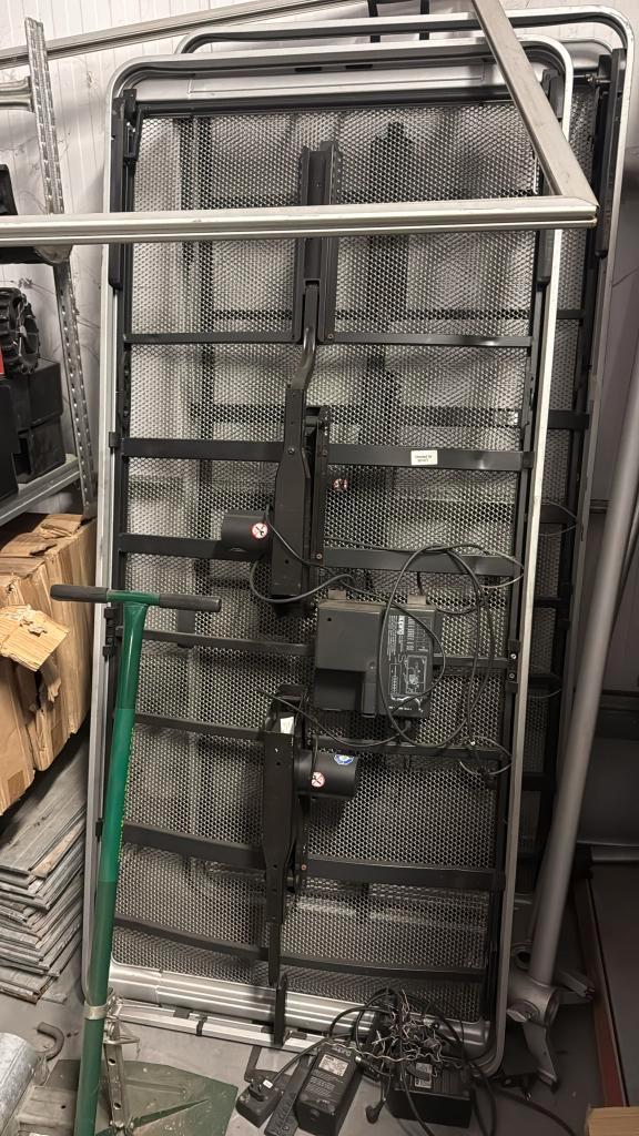 Auping bed bodems, elektrisch, comfort, eenpersoons, Huis en Inrichting, Slaapkamer | Bedden, Gebruikt, Eenpersoons, 90 cm, 200 cm