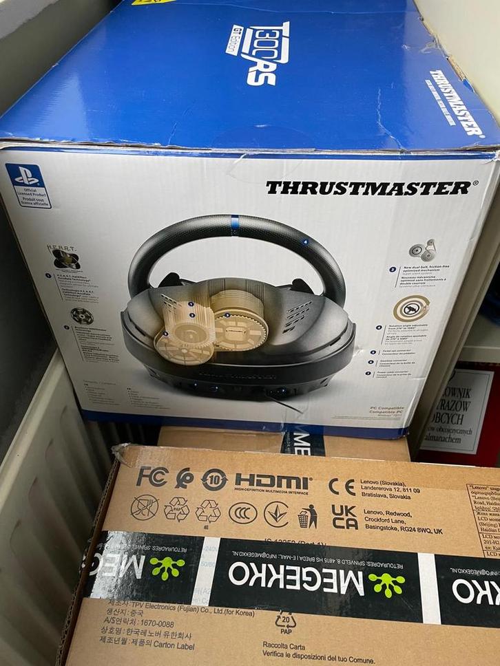 Thrustmaster T300 RS + F1 Add-on Stuur, Spelcomputers en Games, Spelcomputers | Overige Accessoires, Zo goed als nieuw, Ophalen