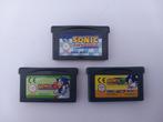 Sonic Advance 1 t.e.m. 3 (GBA), Spelcomputers en Games, Games | Nintendo Game Boy, Vanaf 3 jaar, Gebruikt, Platform, 1 speler
