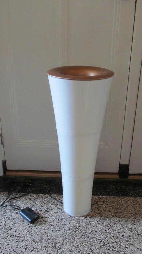 Vintage Ikea Fackla vloerlamp met dimmer, jaren '80, Huis en Inrichting, Lampen | Vloerlampen, Gebruikt, Minder dan 100 cm, Kunststof