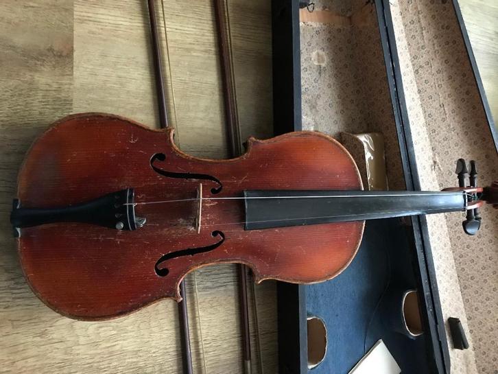 Viool, Muziek en Instrumenten, Strijkinstrumenten | Violen en Altviolen, Gebruikt, Viool, 3/4-viool, Ophalen of Verzenden