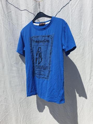 Stoer blauw damesshirt. mt l Merk Blue soul beschikbaar voor biedingen