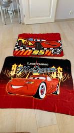 2 x Fleece deken cars, Ophalen of Verzenden, Zo goed als nieuw, Jongetje of Meisje, Deken of Dekbed