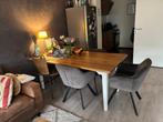Eettafel inclusief stoelen, Huis en Inrichting, Tafels | Eettafels, Ophalen, Gebruikt, 200 cm of meer, 50 tot 100 cm