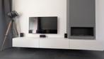 Witte tv meubel 2 + 1 gratis, Ophalen, Zo goed als nieuw, Wit