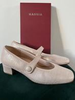 Mooie Hassia roze/parlemoer pump mt 42 KERST, Pumps, Zo goed als nieuw, Roze, Ophalen