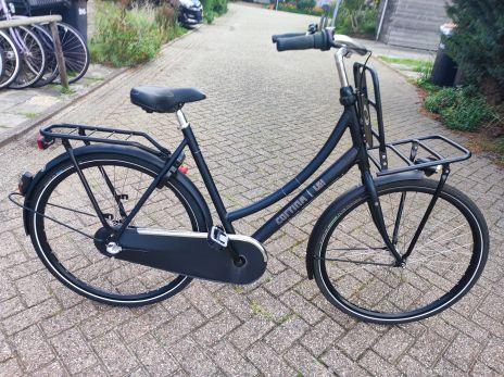 Cortina U4 met 3 speed matzwart ronduit keurig, Fietsen en Brommers, Fietsen | Dames | Damesfietsen, Zo goed als nieuw, Overige merken