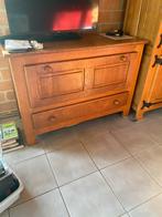 Houten kast met deuren, Ophalen, Gebruikt, 100 tot 150 cm, Overige houtsoorten