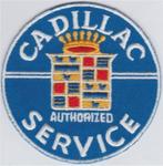 Cadillac Authorized Service stoffen opstrijk patch embleem #, Ophalen of Verzenden, Nieuw, Auto's
