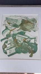 Uniek werk Mike Raaijmakers houtsnede 1991., Antiek en Kunst, Ophalen