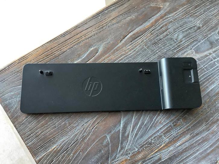 HP 2013 UltraSlim Docking Station D9Y32AA + 45W Adapter, Computers en Software, Dockingstations, Gebruikt, Docking station, Laptop