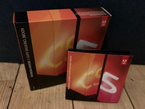 Adobe CS5 Creative Suite 5 Big Box Upgrade Mac OS Apple, Computers en Software, Ontwerp- en Bewerkingssoftware, Zo goed als nieuw