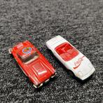 2x Coca Cola Diecast Auto's Corvette, Overige merken, Gebruikt, 1:50 of kleiner, Auto