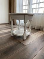 Bijzettafel, Huis en Inrichting, Tafels | Bijzettafels, Minder dan 55 cm, Gebruikt, Rond, Brocante