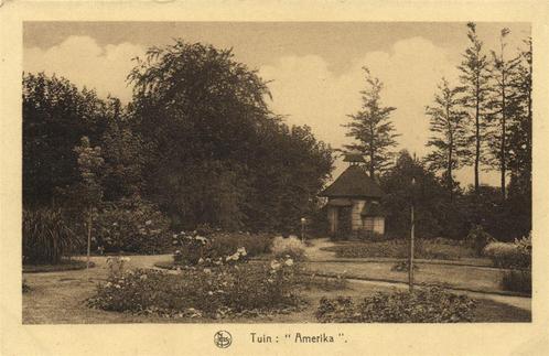 Instituut Ste. Marie. Huybergen - Tuin: Amerika - ongelopen, Verzamelen, Ansichtkaarten | Nederland, Ongelopen, Utrecht, 1920 tot 1940