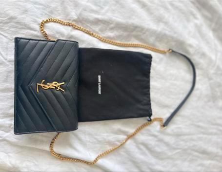 YSL Tas - Stijlvol en Elegant, Sieraden, Tassen en Uiterlijk, Tassen | Damestassen, Zo goed als nieuw, Schoudertasje, Zwart, Ophalen of Verzenden