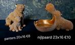 Goudkleurige dieren beelden woonaccessoires, Ophalen, Zo goed als nieuw, Dier