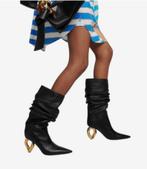 J.W. Anderson hoge leren laarzen, NIEUW in doos, maat 40, Hoge laarzen, J.W. Anderson, Zwart, Nieuw