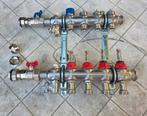 RVS Vloerverwarming verdeler 4 groepen, met flow meters, Ophalen of Verzenden, Zo goed als nieuw, 800 watt of meer, Overige typen